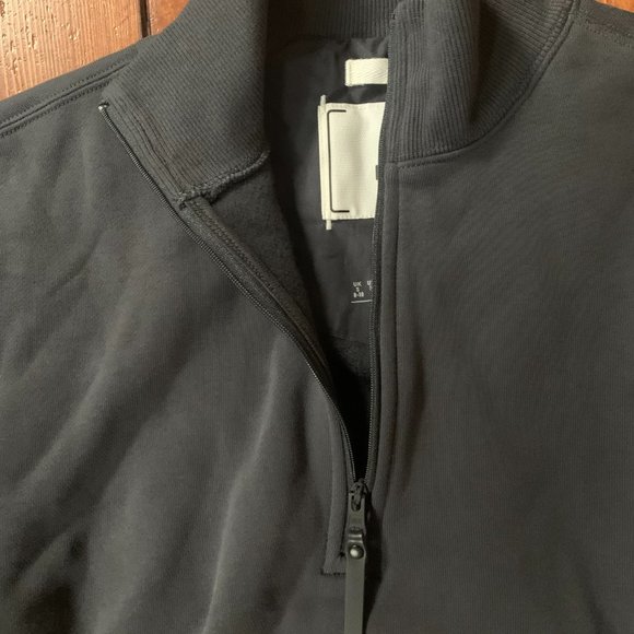 Adidas Cropped Half Zip Small Streetwear Women's Cotton Blend Sweatshirt  EUC - Picture 9 of 16